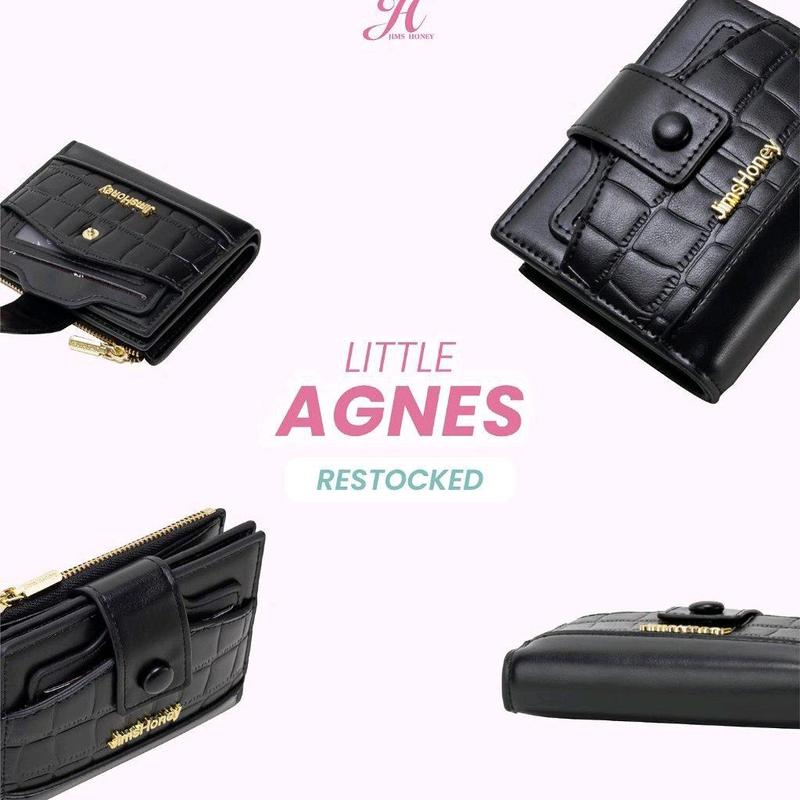 Jims Honey Dompet Wanita LITTLE AGNES Wallet Jimshoney Kartu Kulit 3