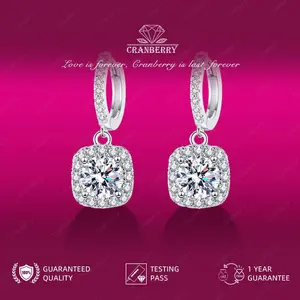 OS3-E01 Anting Bunga Couple  Wanita Elegan Cantik Wedding Terbaru  Lamaran Cuaple Model Terbaru Cranberry Jewelry Anting Putih Tusuk Earrings Aksesoris Aesthetic Dan Alergi Anting Panjang  Grade VVS1   Store E01 COD