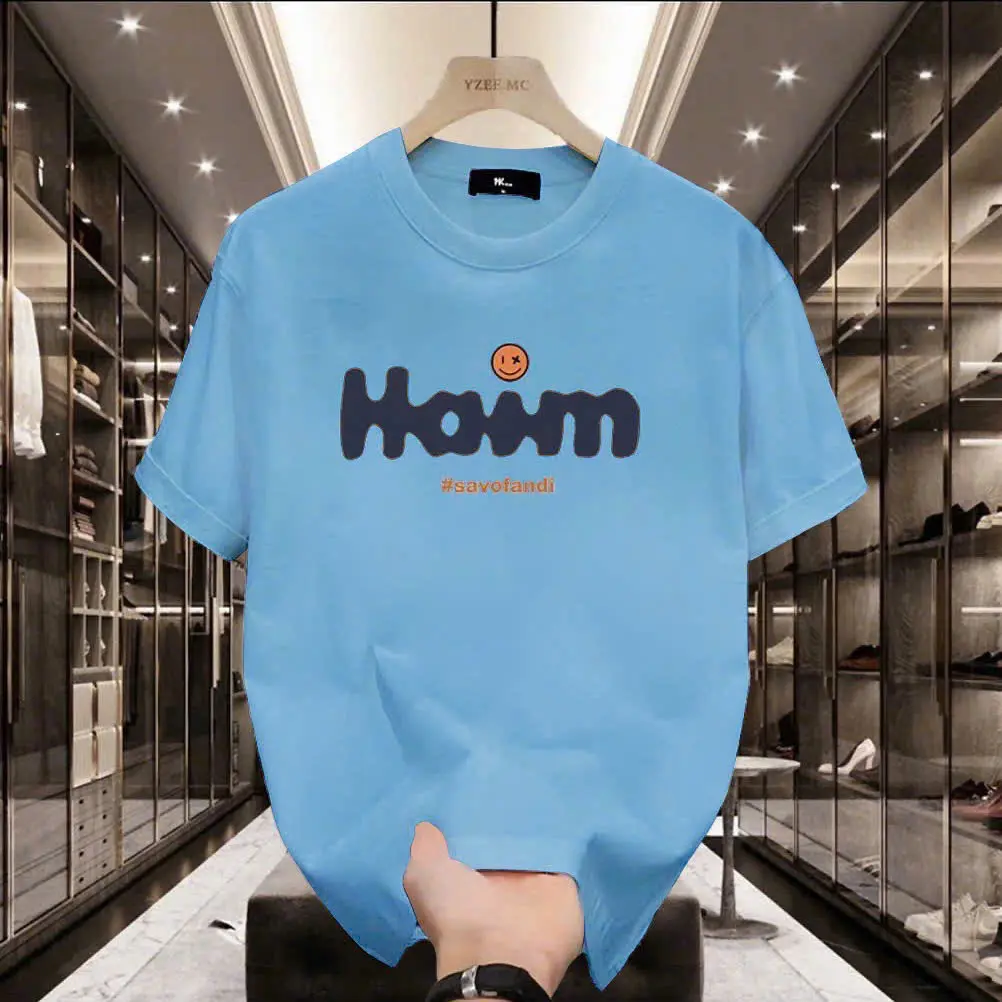 Áo Thun Nam Cotton Chính Hãng HAIN Tay Ngắn Cotton Cổ Tròn Menswear