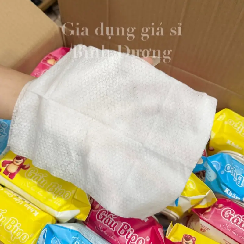 SIÊU RẺ COMBO 10 gói khăn ướt thương hiệu BIBO 400gr an toàn cho trẻ sơ si.nh ( trọng lượng khăn khô chưa tính nước 250gr) 1