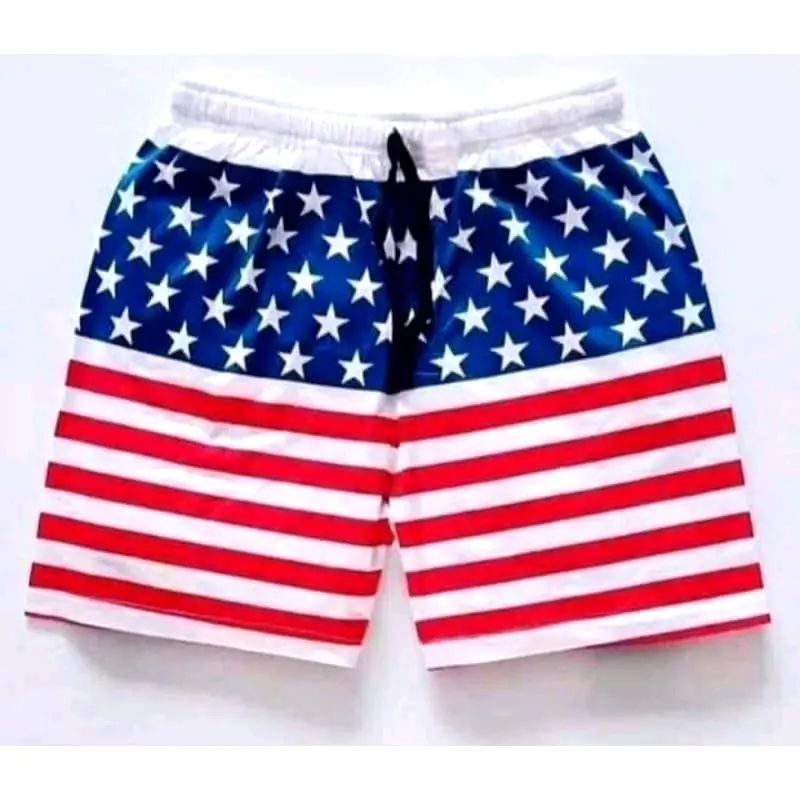 Paket 50rb 4pcs Celana pendek Celana boxer Celana karakter motif Amerika onepiece anti kusut 1
