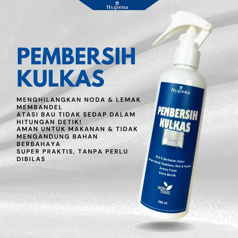 PROMO!!! HYGIENA PEMBERSIH KULKAS, AMPUH MENGHILANGKAN NODA MEMBANDEL SEKALI SEMPROT KOTORAN HILANG 1