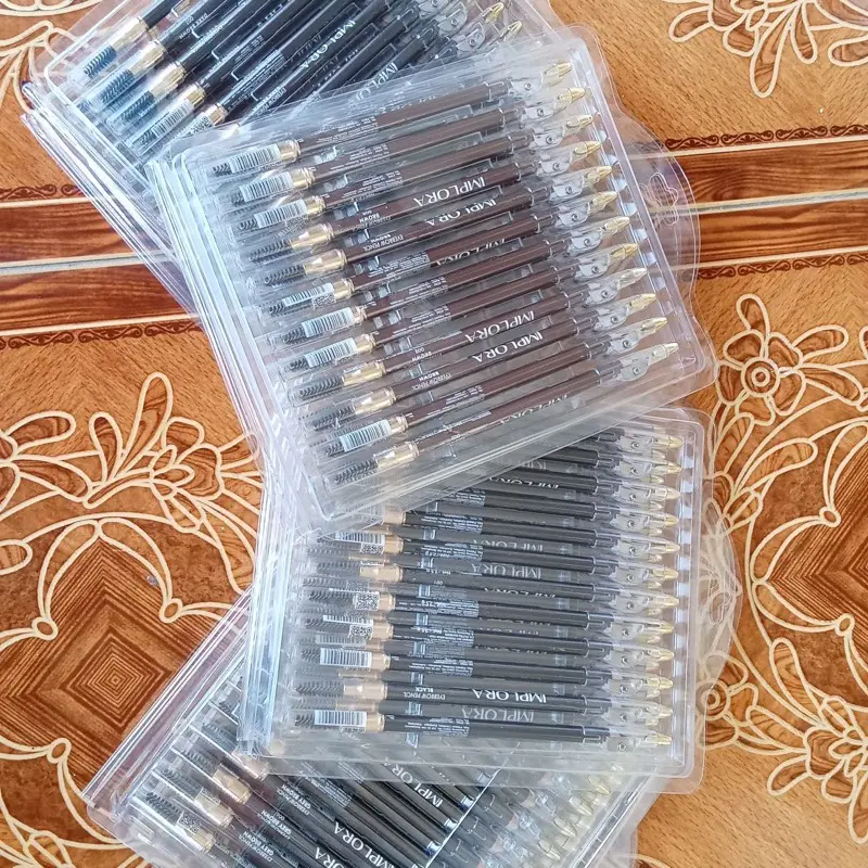 GROSIR 1PAK 12 pcs PENSIL ALIS IMPLORA ORIGINAL Waterproof