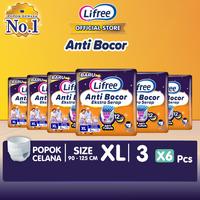 Gambar Popok Dewasa Lifree Celana Ekstra Serap - XL 3 - 6 PACK dari Lifree Official Store Kab. Tangerang 1 Tokopedia