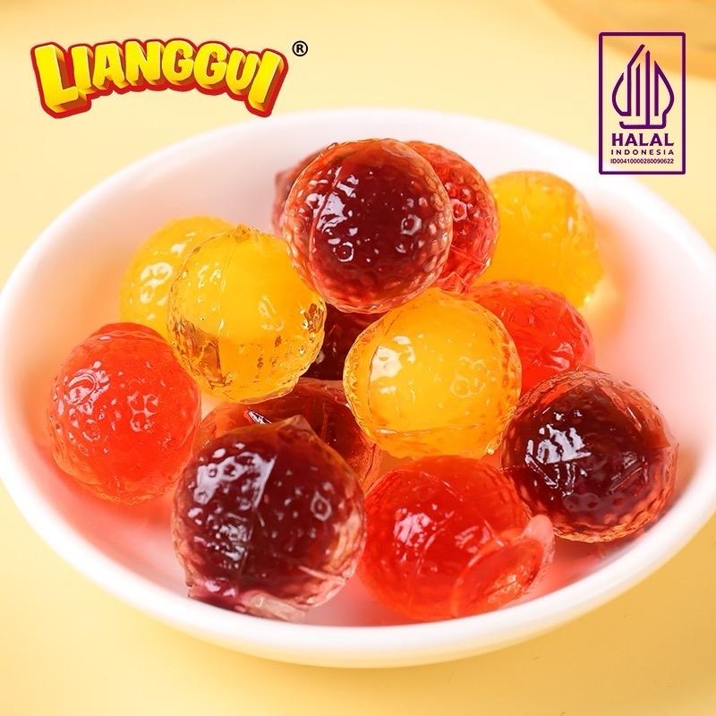 Permen lianggui aneka rasa jelly buah ( HALAL ) 1