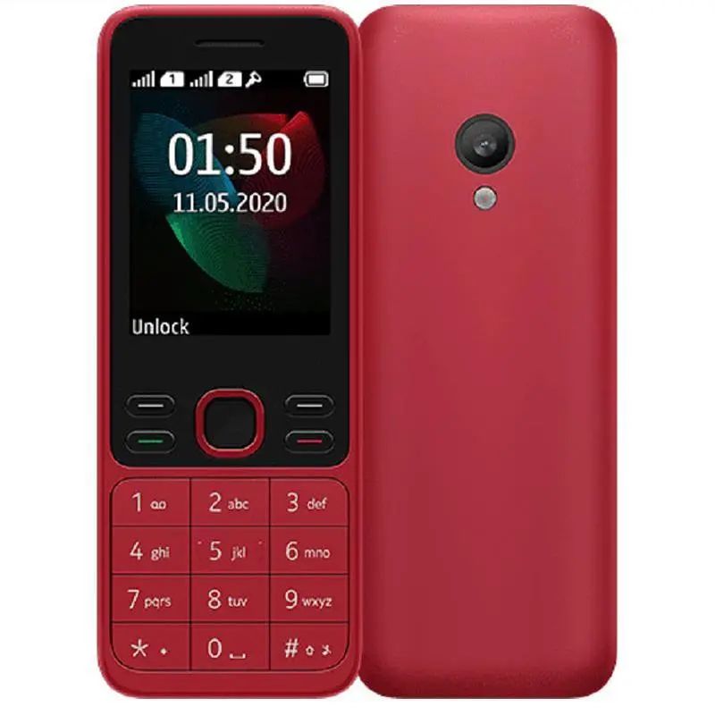 Điện thoại di động H150 xuyên biên giới, điện thoại bàn phím đơn giản với thời gian chờ cực dài, phù hợp cho người cao tuổi và dùng làm điện thoại dự phòng cho học sinh
