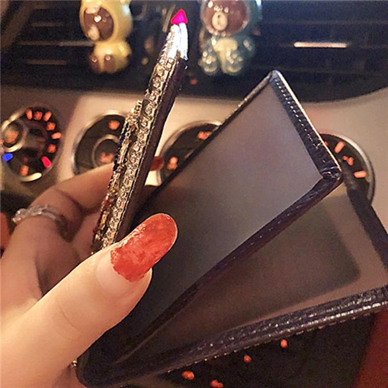 Dompet kartu SIM camelia bling bling | Dompet kartu wanita Kulit PU 4