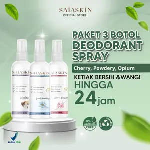SAIASKIN DEODORANT SPRAY AROMA MIX ( BPOM )