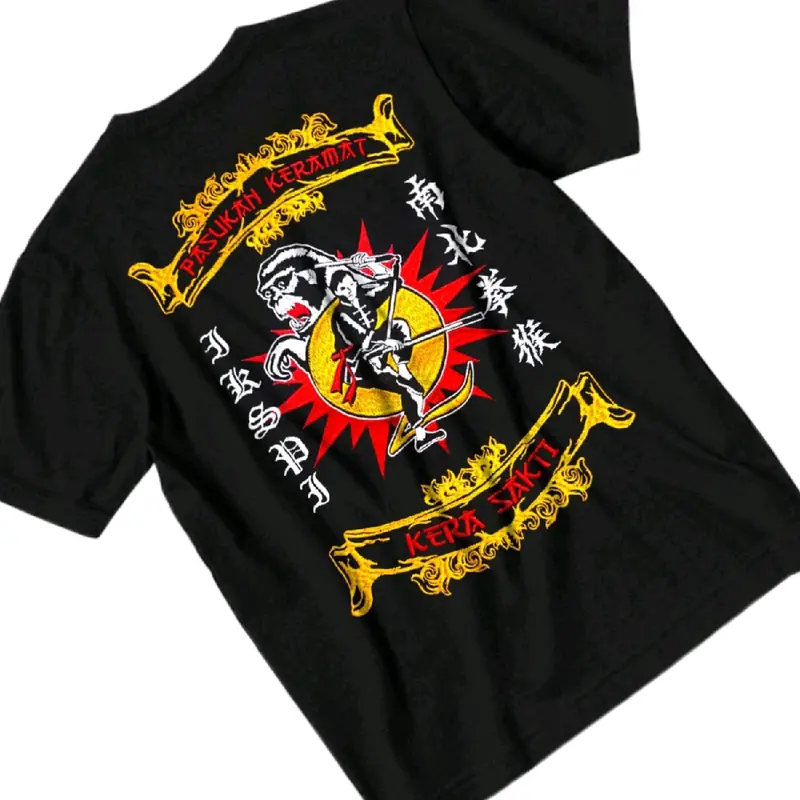 kaos bordir iks pi baju bordir ikspi ddp 125 Distro 1