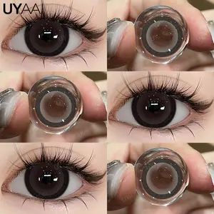 [COD][MINUS 0.00S/d~6.00]UYAAI SOFTLENS Mirage/ Lollipop Big Eyes Color LENSA KONTAK 14.5 MM -15MMUSE 6 Bulan Contact Lens Soflen