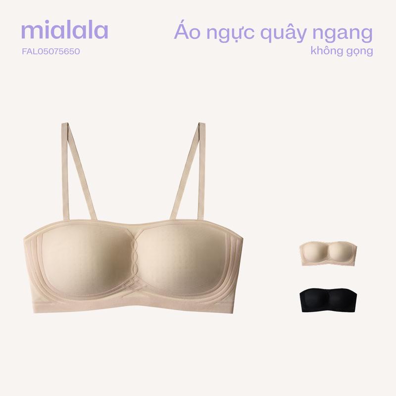 Mialala Áo ngực dạng quây FAL05075650 chất liệu su mềm mát tàng hình mút mỏng 0.5 cm nâng đẩy tự nhiên chống tụt cho nữ women