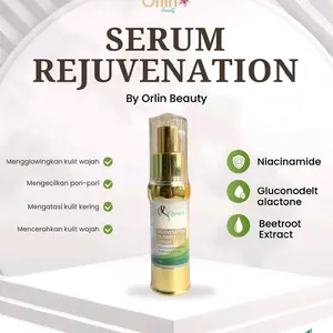 Orlin Beauty Serum Rejuvenation - Mencerahkan Kulit Wajah dengan Niacinamide & Gluconodelt Alactone