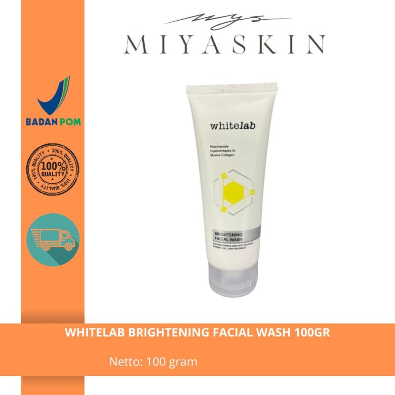 Product Introduction of Paket Baru WHITELAB BRIGHTENING FACIAL WASH 100GR untuk Wajah - Muka 0