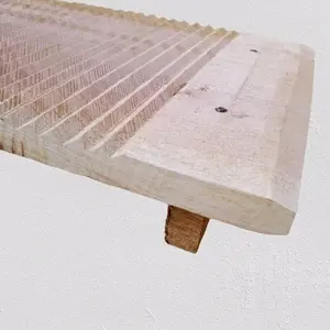 Papan Kayu Gilesan Pakaian-Papan Cuci Tradisional