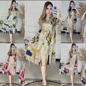 DASTER KIMONO RUFFLE || DRESS KIMONO DASTER KIMONO LD 110 DASTER KEKINIAN MURAH PAKET HEMAT