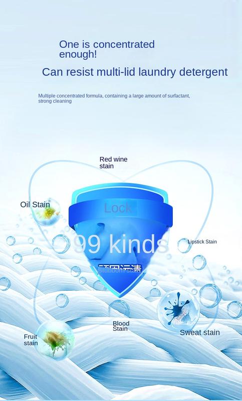 Product Introduction of Five-in-One-Five Cavity Laundry Condensate Bead Cleaning Laundry Bead Protective Clothing Fragrance Removing Stain Laundry Ball 6