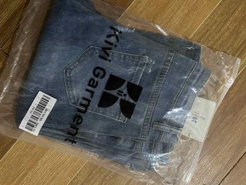 Product Review of Kivi Garment Jeans Cutbray Wanita Highwaist Jeans Cutbray Stylish, Cutbray Denim, Sentuhan Flare Klasik,Celana Wanita, Celana Panjang Stretchy (Melar) from e**a 0