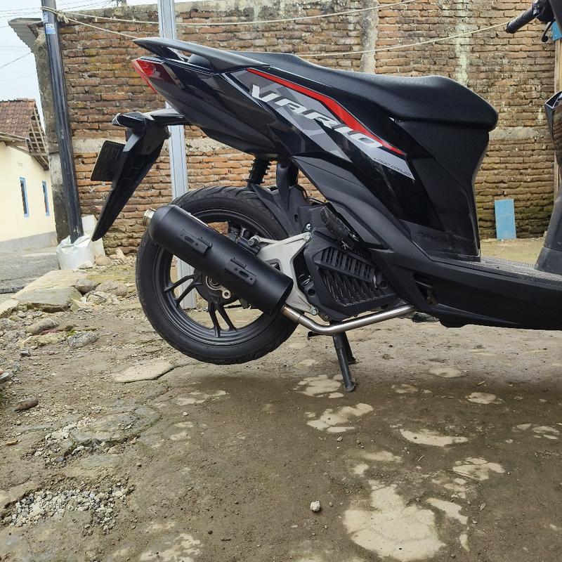 Product Introduction of Knalpot Copy Cms Moncong SHIJIRO original Vin Project fullsistem motor vario 125/150 beat scoopy mio nmax aerox pcx suara bass adem gerung Foto Kendaraan Motorcycle 2