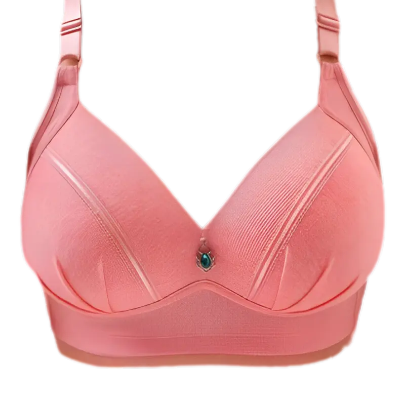 Bra Busa Tipis Push Up BH wanita ukuran Jumbo Full Cup C-D bahan nyaman tanpa kawat 5