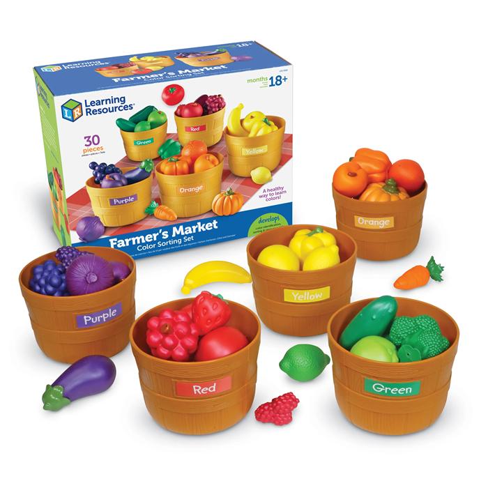 Gambar Learning Resources Farmer's Market Color Sorting Set dari Learning Resources Indonesia Kota Tangerang Tokopedia