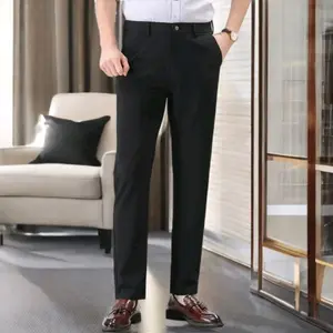 CELANA FORMAL KERJA PRIA SLIMFIT ANTI LUNTUR Modest White