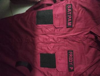 Product Review of BORDIR NAMA TIMBUL Satuan (custom) harga/item from ꧁**꧂ 0
