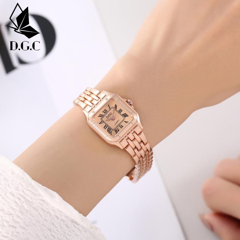 ✅COD D.G.C Jam Tangan Pari Wanita Cewek Gelang Quartz Jam Analog Grosir Murah Stainless Steel Fashion C106 5