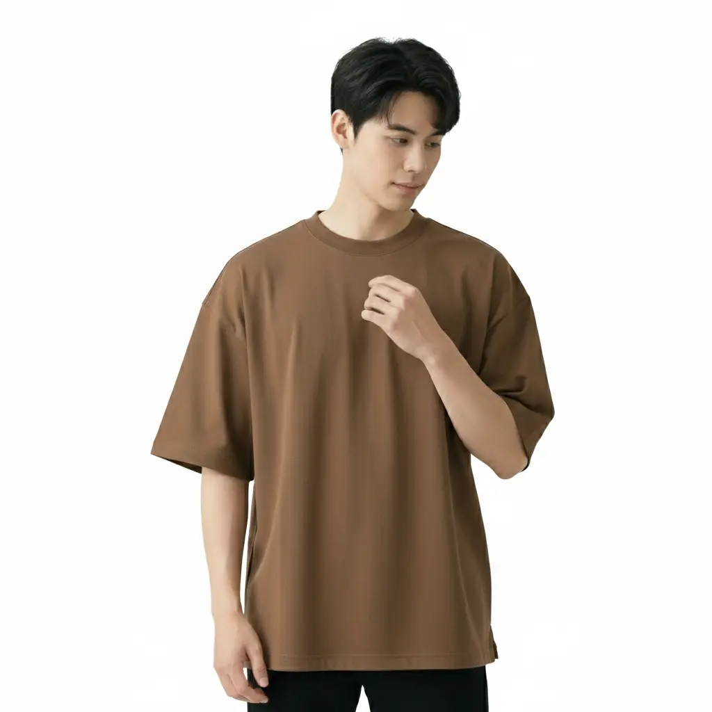Gentsy Kaos Oversized Core T-Shirt Airflow Air System Quick Dry Tech Breezetech Putih Unisex Nyaman Polos Basic Pendek Keren Tee