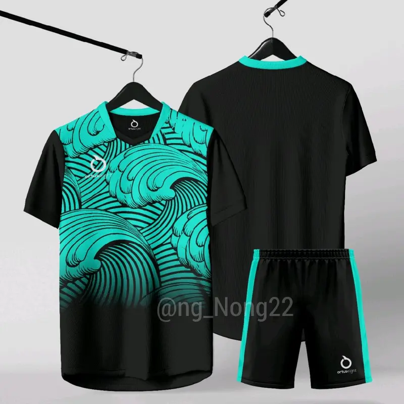 JERSEY STELAN BOLA FUTSAL VOLI BADMINTON REMAJA DAN DEWASA' FREE SABLON NAMA NOMOR 5