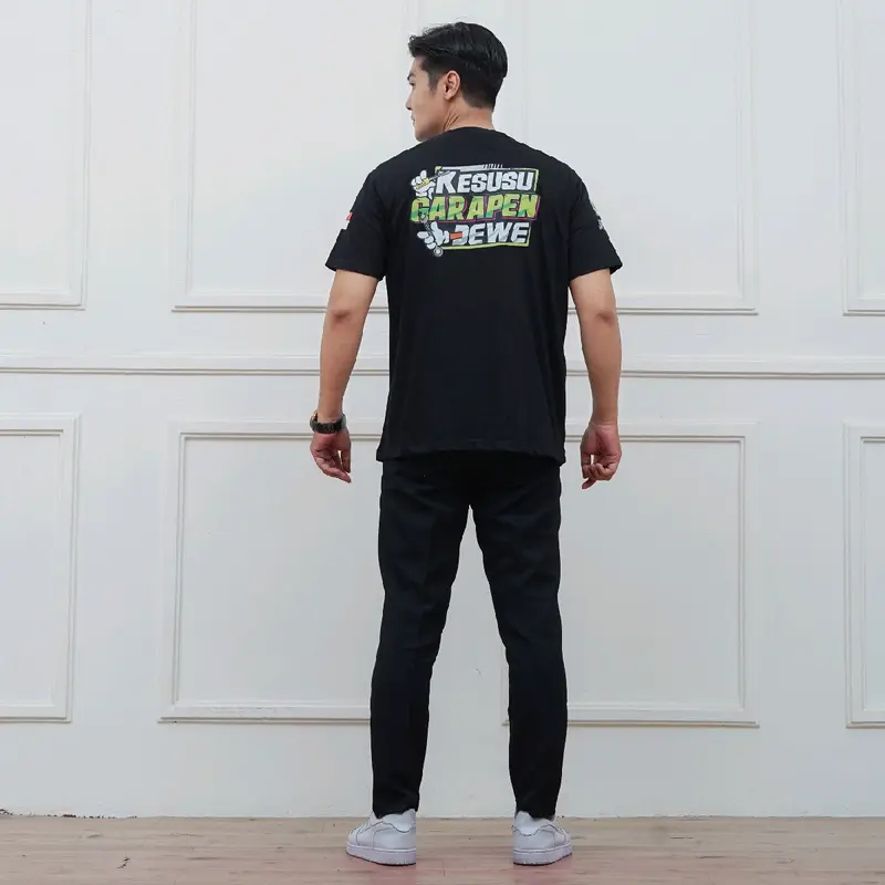 KAOS DEWASA LENGAN PENDEK KESUSU GARAPEN DEWE UNISEX / KAOS DEWASA KESUSU GARAPEN DEWE  DEWASA LAKI LAKI PEREMPUAN 1