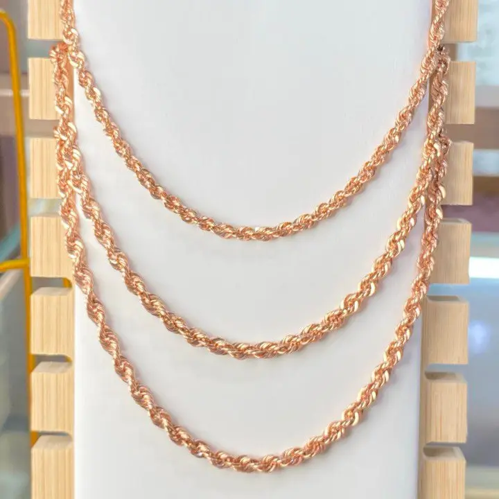 Kalung Emas Lilit Korea Collection- Rosegold 17k / Whitegold 17k / Yellowgold 16k 4