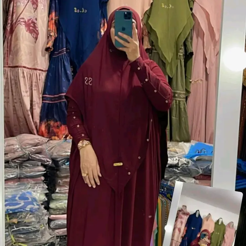 Set abaya Ring bahan premium 1