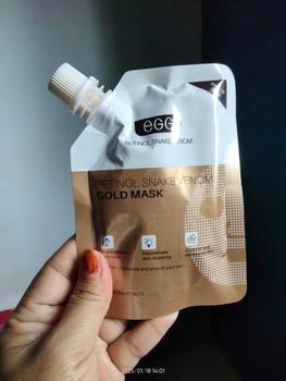Product Review of EGG- [BPOM] Masker Gold Retinol Anti Aging Mengencangkan - masker anti aging - masker retinol - Mengurangi Keriput- Mengencangkan Kulit from h**n 1**2 0