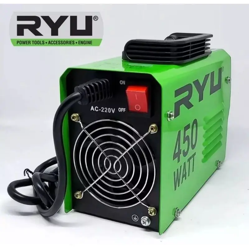 RYU - RII-120-2 RYU RII 120-2 Mesin Travo Las Listrik Inverter MMA 120 450 Watt RYU / Mesin Las 450Wat 3