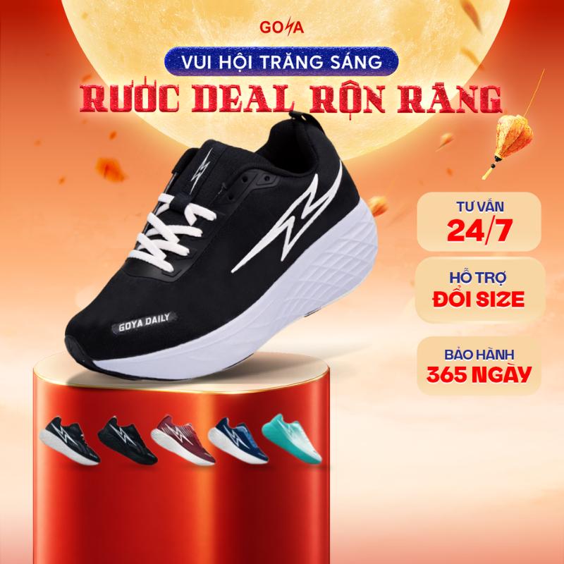 Giày Thể Thao Đa Năng Goya Daily Năm 2026 Full Màu - Nhẹ Êm, Thông Thoáng Mồ…