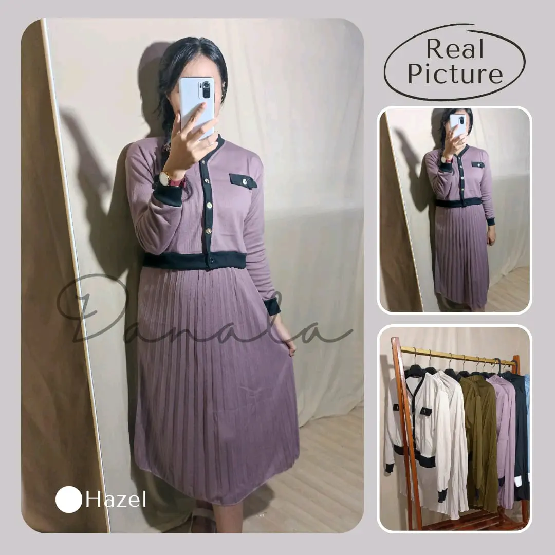 KAYONNA ONESET by DANALA ROK CARGO RIB KNIT FASHION WANITA KULIAH KERJA HANGOUT KECE Crop Top Panjang