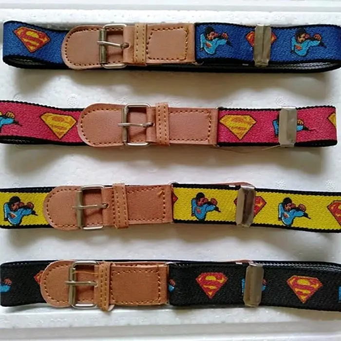 Ikat Pinggang anak / Sabuk Fashion cewe cowok Karet molor elastis 3