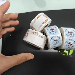 [READY] Aimilo Sticker Thank You 500 pcs/stiker terima kasih Warna Self Adhesive Seal Label Roll Sticker thank you besar