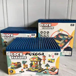 MAINAN BALOK PARADISEE BRICKK ISI 260 ,ISI  360,ISI 520 : Bangun Kreativitas Anak Anak / Blockk Building Isi 290 / Blockk Building Isi 260