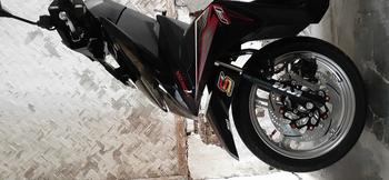 Product Review of Piringan Cakram Depan 260MM Piringan Disc Cakram Beat Vario Genio Spacy Scoopy Plus Breket PNP Disc Brake Piringan Cakram 260MM from a**6 1