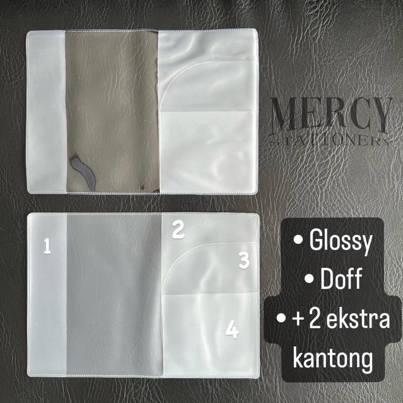 Sampul Paspor Cover Pelindung Pasport Sampul Plastik 1