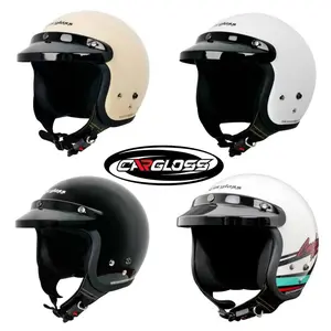 Helm Cargloss CFM Retro Original 100% Ongkir 1kg Free Kardus Motorcycle Warna Lengkap Bahan Berkualitas Tinggi Standar SNI Size M L XL