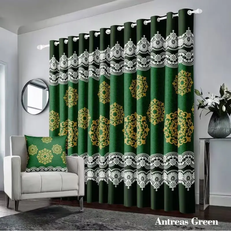 Gorden Smokring 12 Hordeng Pintu Dan Jendela Tirai Minimalis Per Pcs - Curtain 7