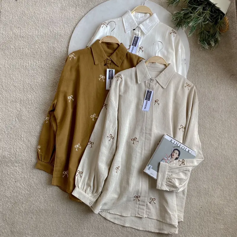 KEVA SHIRT KEMEJA RIBBON PITA KEMEJA SAILOR 5