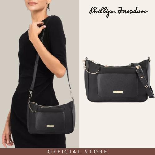 Gambar Tas Selempang Wanita Phillipe Jourdan Daely Black (Nylon) dari Phillipe Jourdan Official Store Kota Administrasi Jakarta Barat Tokopedia
