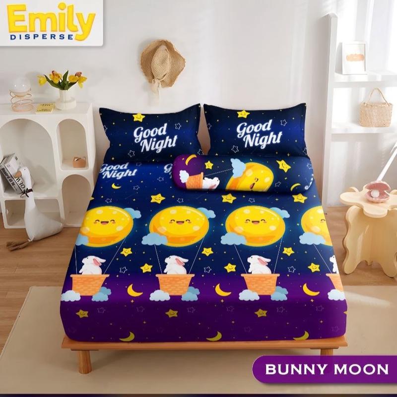 SPREI SAJA MOTIF KARAKTER HOME MADE HALUS TIDAK LUNTUR 8