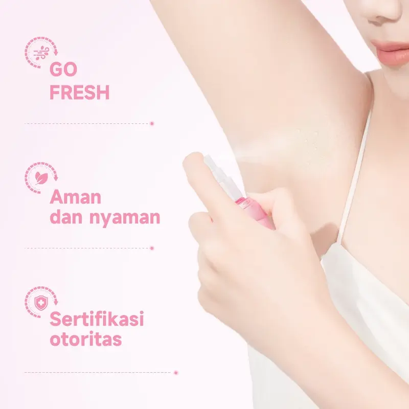 ￼GMEELAN Sakura Gluta Deodorant Spray 50ml 3