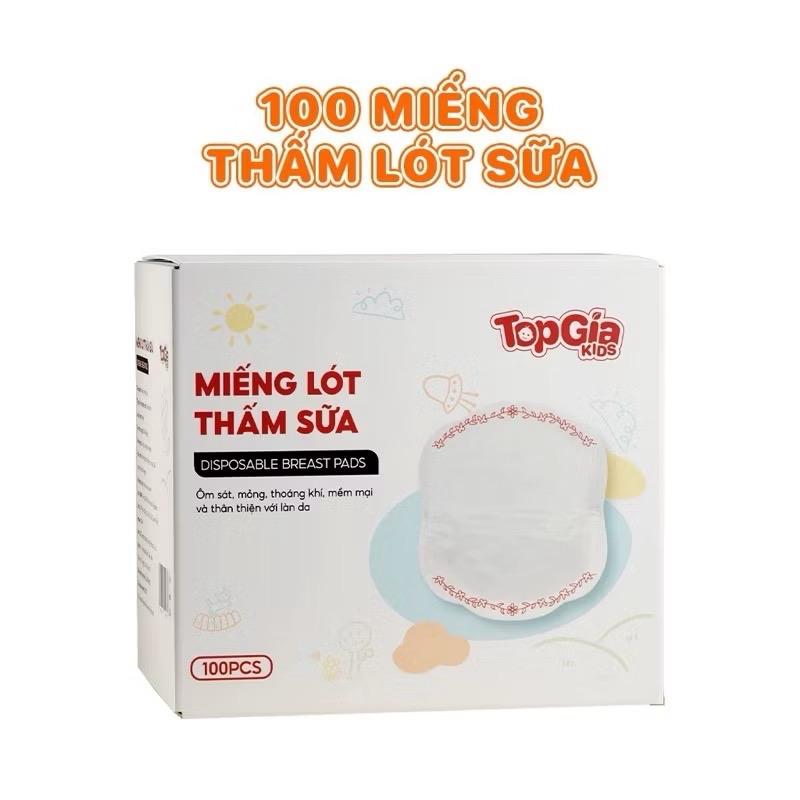  Miếng lót thấm sữa miếng thấm hút sữa Topgiakids 5 lớp thấm hút mềm mại an toàn tự nhiên cho mẹ 