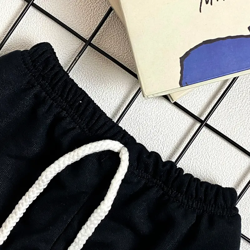 BOBOHO - Setelan Anak Kaos Kutung Tanpa Lengan Lokal / Setelan Anak Laki-Laki Tanpa Lengan Fashion 7