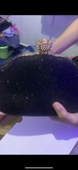 Product Review of Tas Pesta PRESLEY Embellished Crystal Box Clutch Wanita from 🍂**🍂 1